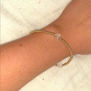 elastic jewel bracelet